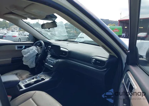 2020 Ford Explorer Xlt z USA, uszkodzony, nr VIN 1FMSK7DH9LGA67280